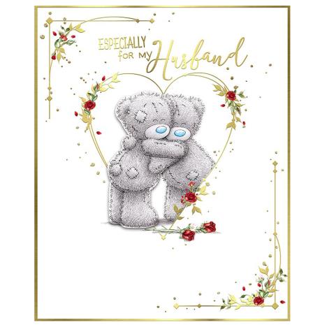 Especially For My Husband Handmade Me to You Bear Valentine's Day Card